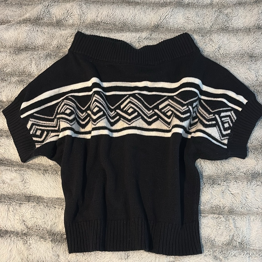 WHBM wide neck/off shoulder sweater